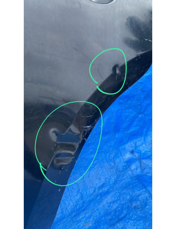 Porta Traseira Esquerda Rav 4 2010 2011 2012 / Avaria