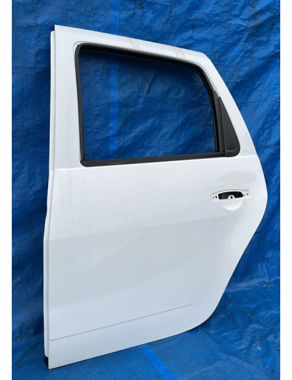 Porta Traseira Esquerda Duster Oroch 2016 A 2021 Branco