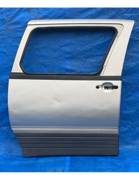 Porta Traseira Direita Toyota Prévia 1990 Á 1999 Traseira Direita Prateado