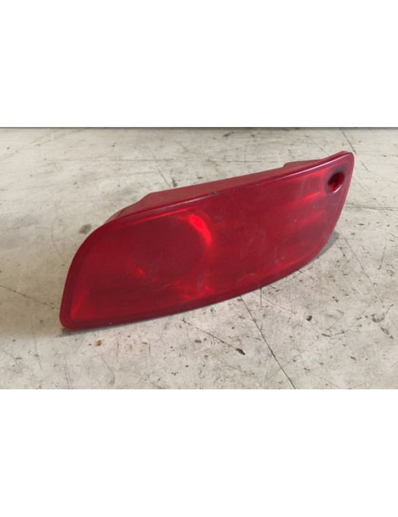 Lanterna Defletor Parachoque Direito Santa Fé 2006 - 2010  Vermelho