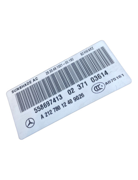 Teto Solar Mercedes E250 2014