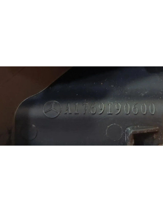 Acabamento Trilho Banco Tras Esquerdo Mercedes Gla200 2015 Preto