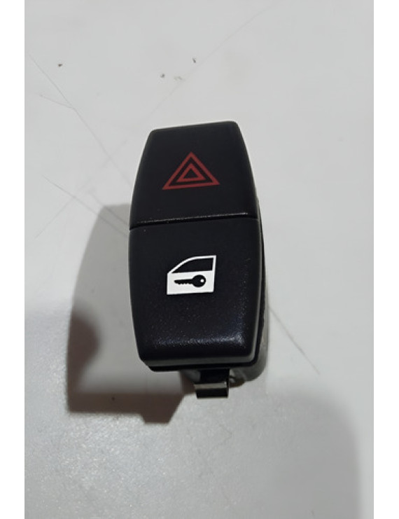 Botão Do Pisca Alerta Bmw X6 2012 Preto