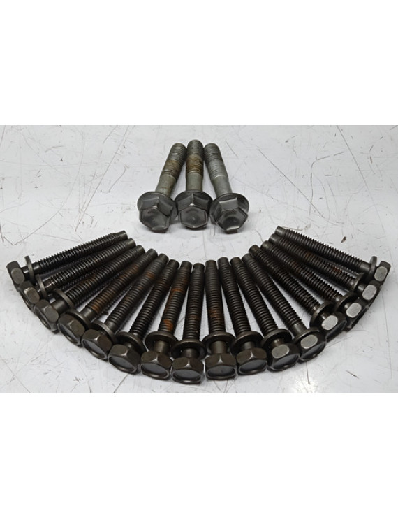Kit Parafuso Mancal Comando Válvulas Etios 1.3 2012 - 2016 Preto