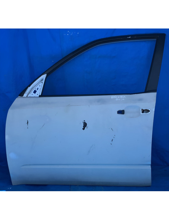 Porta Dianteira Esquerda Subaru Forester 2008 2009 2010 2011 Esquerdo Branco