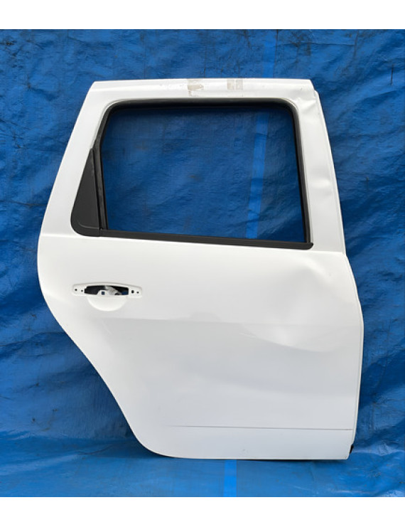 Porta Traseira Direita Duster Oroch 2016 A 2021 Avaria Branco