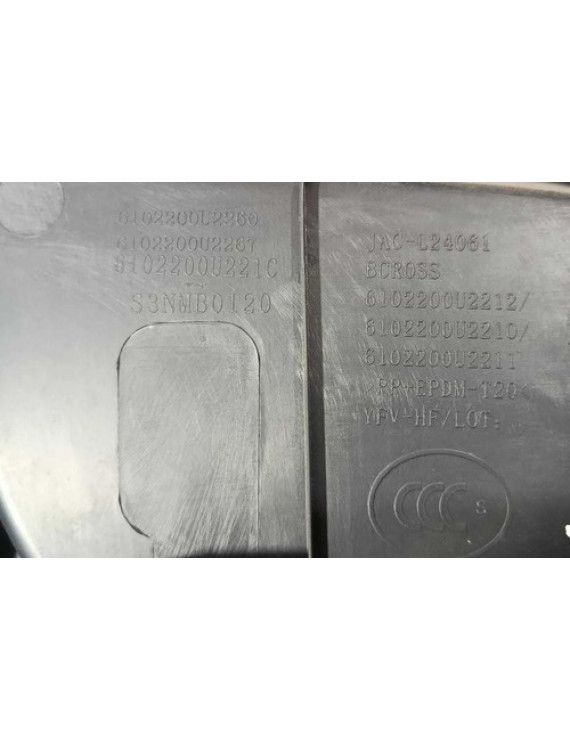 Forro Porta Dianteira Direita Jac T5 2017 2018