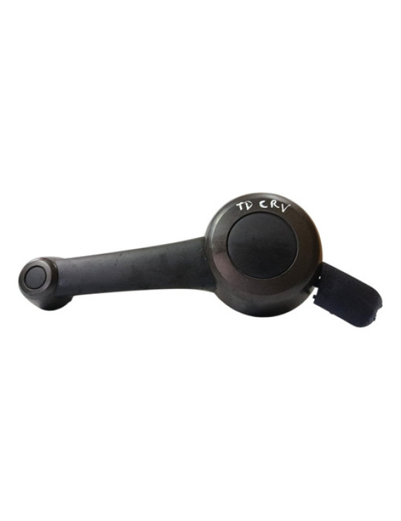 Puxador Porta Traseira Direita Crv 2007 - 2011 Preto