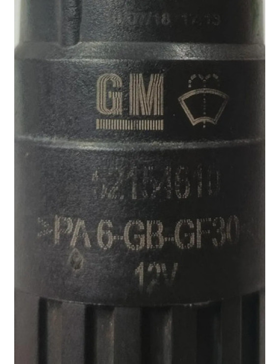 Bomba Esguicho Reservatório Parabrisa Onix 2013 - 2019 Preto