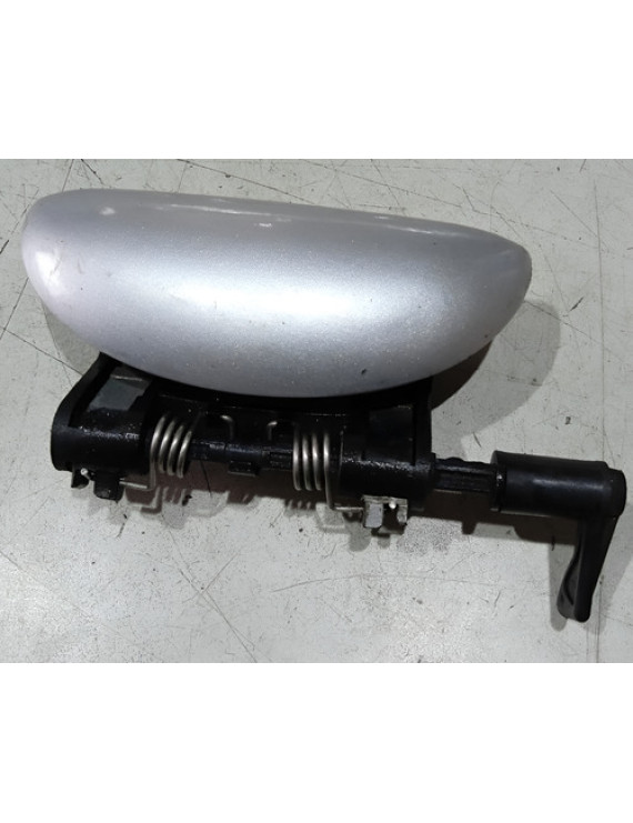Maçaneta Externa Dianteira Direita Peugeot 206 1999 - 2010 Preto