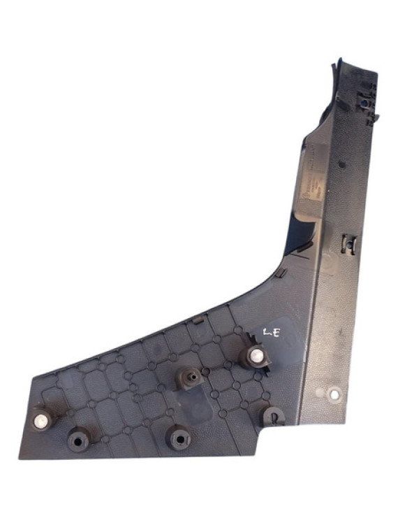 Moldura Caçamba Esquerda Duster Oroch 2017 - 2021 - Preto