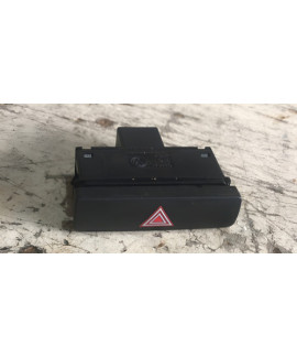 Botao Pisca Alerta Passat B7 2011 - 2015 Preto