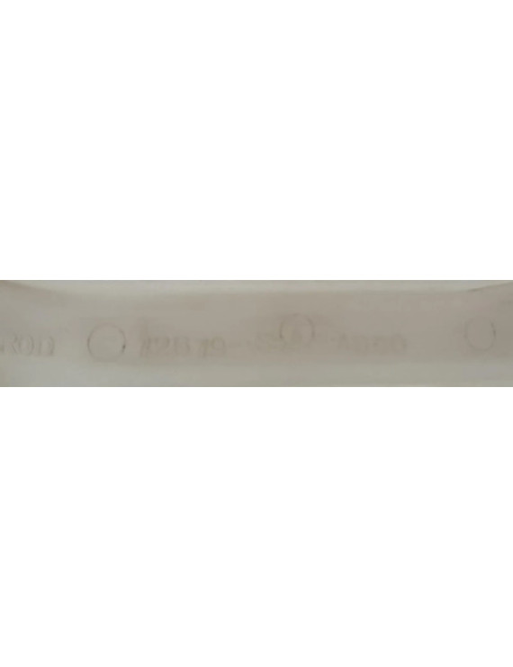 Guia Interno Porta Traseira Esquerda Civic 2001 - 2005 Branco