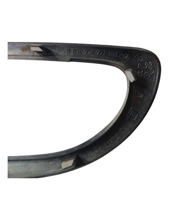 Moldura Maçaneta Traseira Esquerda Peugeot 307 2005 - 2011 Prateado Traseira