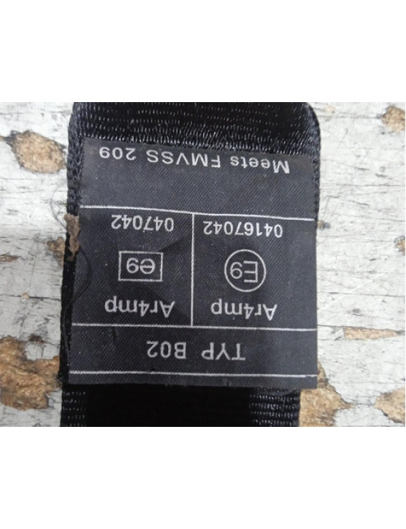 Cinto De Segurança Traseiro Direito Audi A3 2003