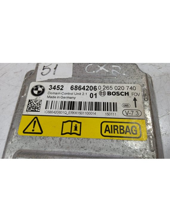 Módulo Do Airbag Bmw M4 F82 2014 / 6864206