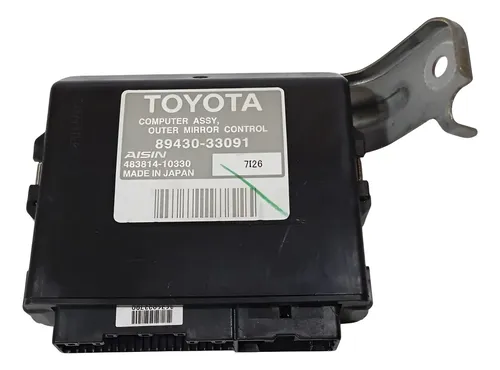 Módulo Retrovisor Lexus Es350 3.5 2009 / 8943033091