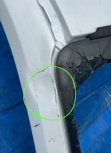 Folha Teto Carroceria Bmw X1 2008 A 2014 / Detalhes Branco