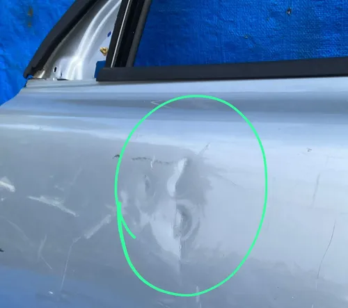 Porta Dianteira Esquerda Volvo C30 2007 Á 2013 Detalhe Dianteira Esquerdo Prateado