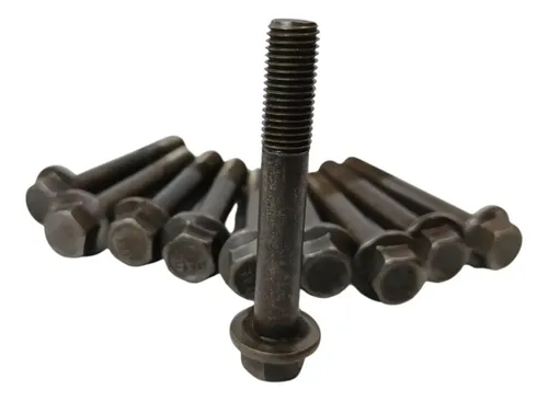 Kit Parafuso Mancal Virabrequim Chery Qq 1.1 2010 - 2014 Preto