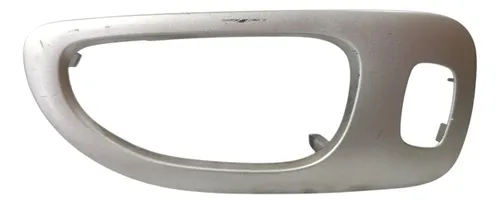 Moldura Maçaneta Traseira Esquerda Peugeot 307 2005 - 2011 Prateado Traseira