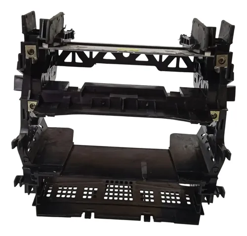 Moldura Painel Rádio Som 1din Audi A3 1997 A 2006 - Preto A Preto