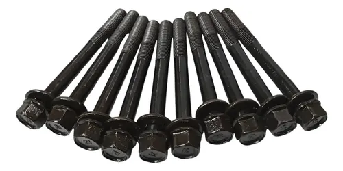 Kit Parafuso Mancal Virabrequim Civic 1.8 2012 - 2016 Preto