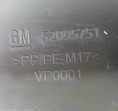 Moldura Interna Retrovisor Esquerdo Onix 2013 - 2019