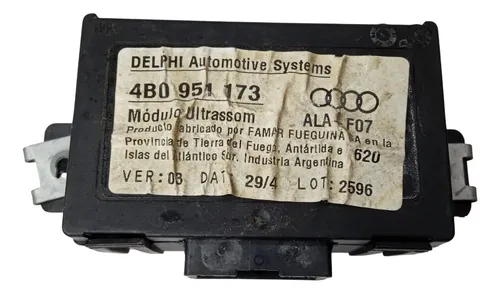 Módulo Central Alarme Audi A3 2001 - 2005 / 4b0951173