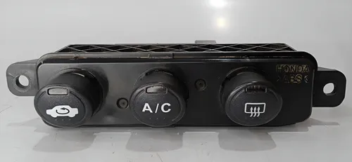 Botão Ar Condicionado Honda Civic 2001 - 2005 Preto