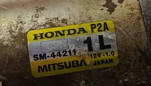 Motor Arranque Partida Civic 1.6 1996 - 2000 Automático