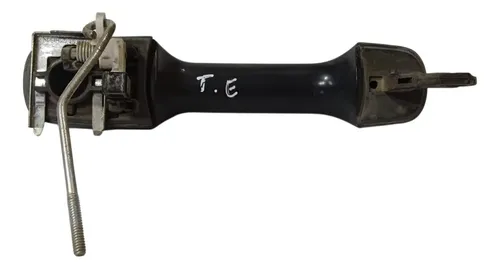 Maçaneta Externa Traseira Esquerda Ecosport 2003 - 2008 Preto Traseira