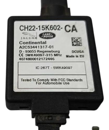 Sensor Keyless Range Rover Sport 2012 / Ch22-15k602-ca