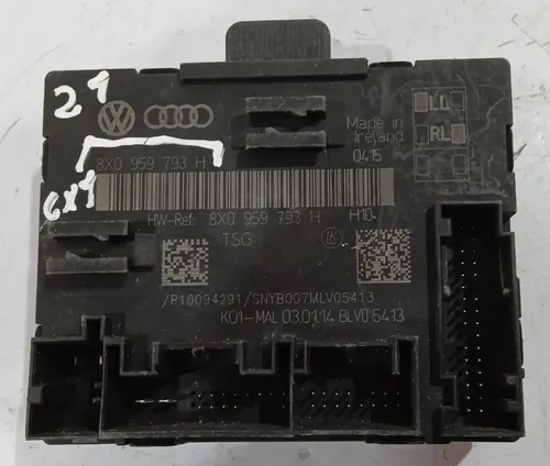 Módulo Porta Dianteira Esquerda Audi Q3 2017 / 8x0959793h   