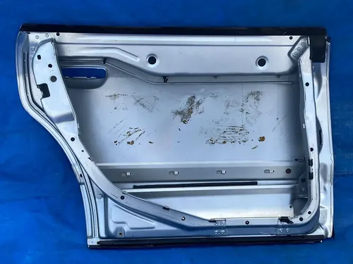 Porta Traseira Esquerda Audi A3 2001 A 2006 Traseira Esquerdo Prateado