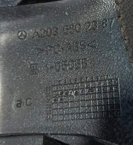 Acabamento Inferior Volante Mercedes C320 2001 - 2005
