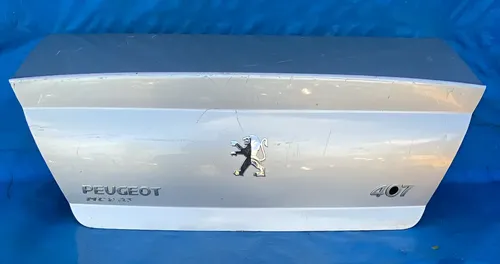 Tampa Traseira Peugeot 407 Sedan 2004 A 2010 Prateado
