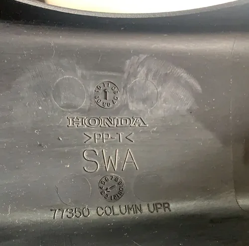 Moldura Coluna Direção Honda Crv 2007 - 2011 / 