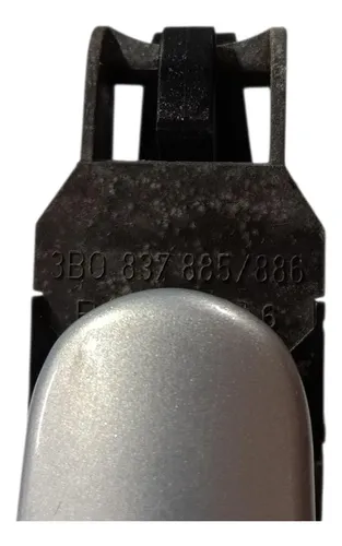 Maçaneta Externa Traseira Direita Passat Variant 98 99 2000 Prateado Traseira