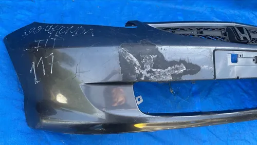 Parachoque Dianteiro Honda Fit 2003 A 2006 Detalhe Preto