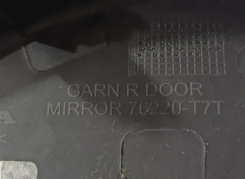 Acabamento Interno Retrovisor Direito Hrv 2016 - 2020