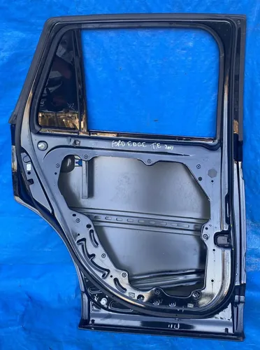 Porta Traseira Esquerda Ford Edge 2011 A 2014 Traseira Esquerdo Preto