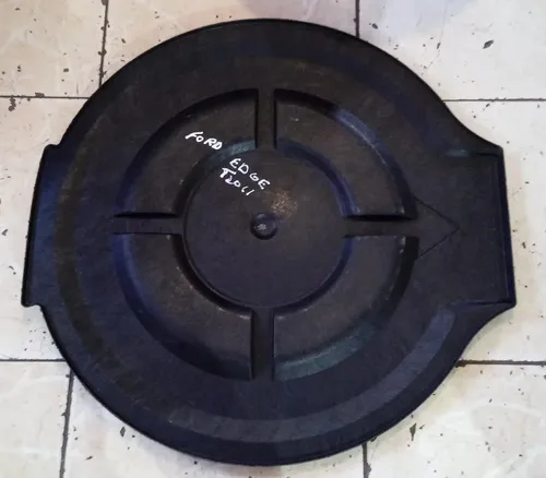 Tampa Estepe Carpete Porta Malas Ford Edge 2011 - 2014 Preto