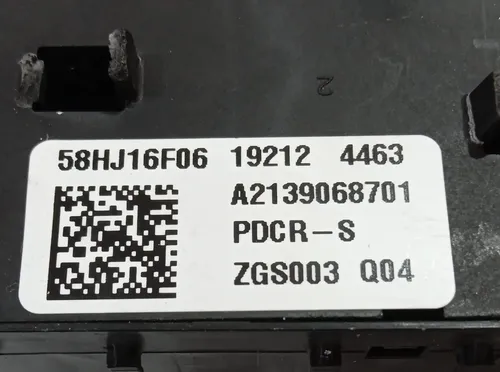 Caixa De Fusíveis Mercedes E300 2016 - 2020 / A2139068701   