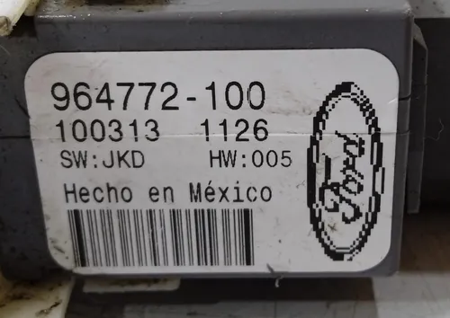 Motor Vidro Dianteiro Direito New Fiesta 2014 - 2020