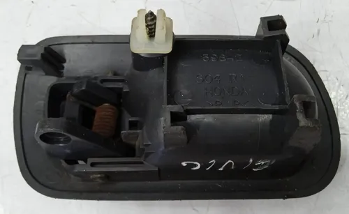Maçaneta Interna Direita Honda Civic 1999 2000 Preto Dianteira/traseira