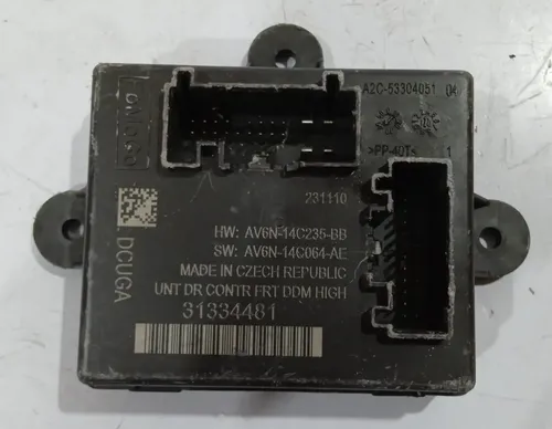 Módulo Porta Dianteira Esquerda Volvo S60 2014 / 31334481   