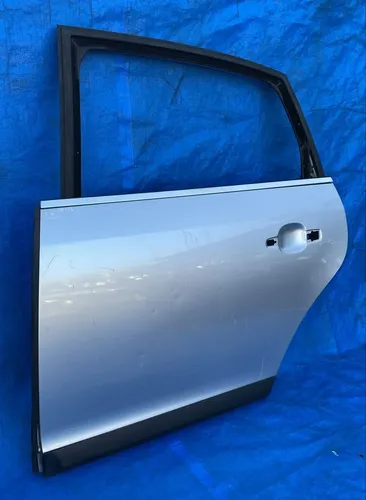 Porta Traseira Esquerda C4 Pallas 2007 Á 2013 Traseira Esquerdo Prateado