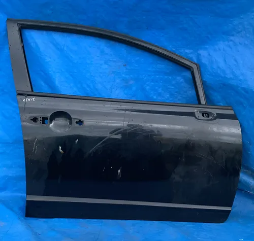 Porta Dianteira Direita New Civic 2007 2008 2009 2010 2011 Dianteira Direito Preto