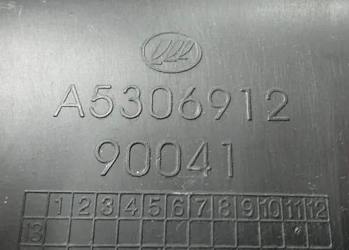 Acabamento Inferior Coluna Volante Lifan 530 2015 - 2018